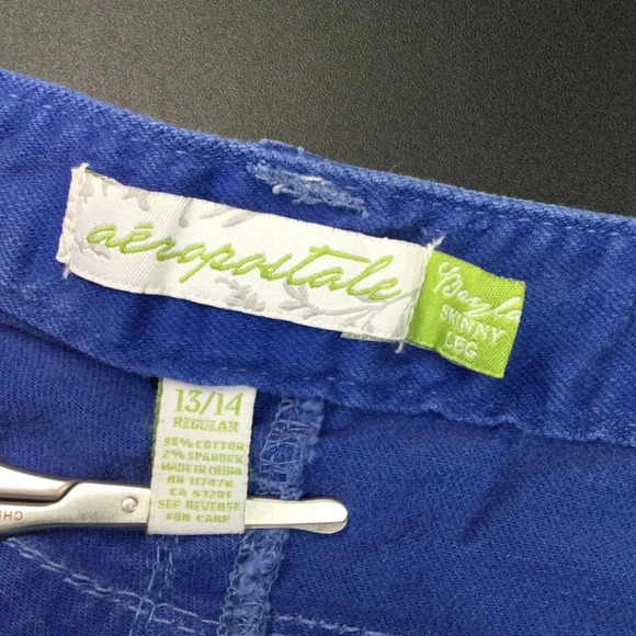 Girls' Aeropostale Jeans, 13/14, Blue new with tags - Picture 8 of 11